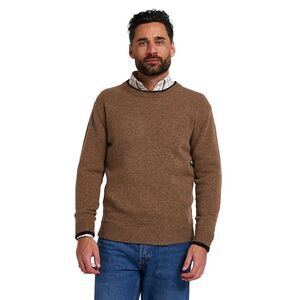 Jack Pyke Mens Knitted Lambswool Crew Neck Sweater / Barleycorn
